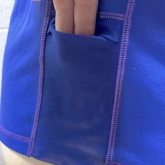 Lululemon Blue Racerback Tank Top​​​ - Picture 3 of 6